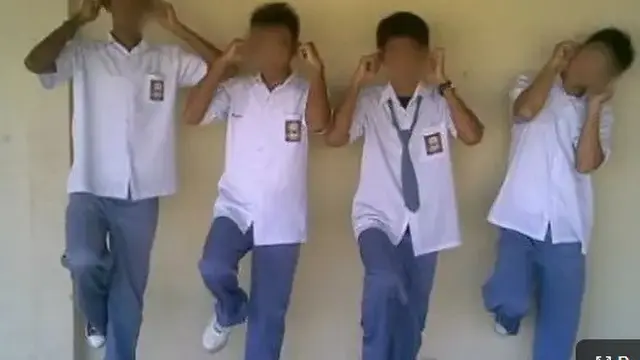 potret nyeleneh siswa