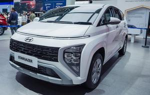 Hyundai STARGAZER Essential Tech yang resmi diperkenalkan di IIMS 2025. (Dok: Hyundai)