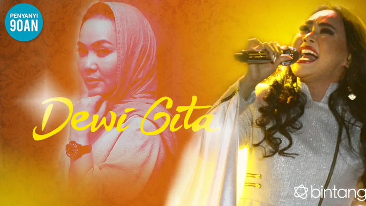 [Bintang] Penyanyi 90an: Dewi Gita, dari Menari hingga Tekuni Menyanyi