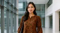 8 Tunik Batik Lengan Serut yang Stylish dan Kekinian 2025, Cocok untuk Berbagai Acara