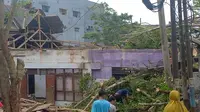 Ratusan Rumah Rusak Usai Badai di Kendari, Wali Kota Tetapkan Status Tanggap Darurat Bencana