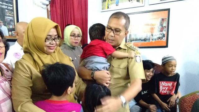 Tiga bocah di Makassar jadi korban penyekapan orang tua asuhnya (Liputan6.com/ Eka Hakim)