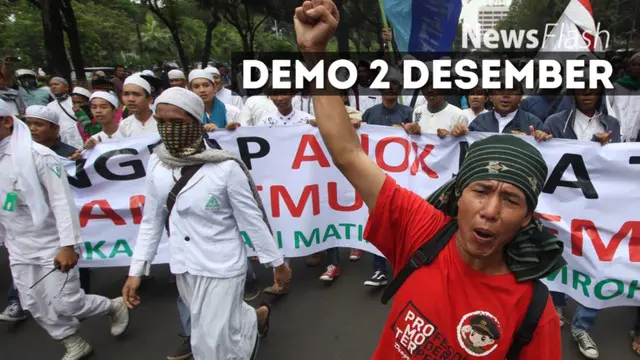 NEWS FLASH: Rute Jalan yang Ditutup Saat Demo 2 Desember