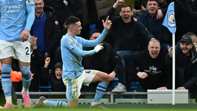 Phil Foden - Manchester City Vs Manchester United di Premier League 2023/2024