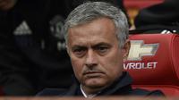 Manajer Manchester United asal Portugal, Jose Mourinho. (AFP/Oli Scarff)