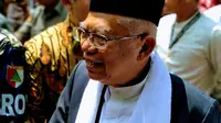 Calon Wakil Presiden KH Ma'ruf Amin. (Liputan6.com/Putu Merta Surya Putra)