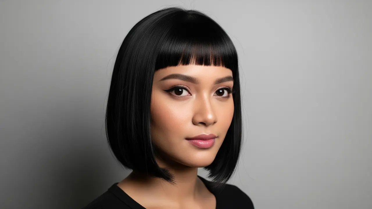 Model Rambut Pendek Wanita Cina
