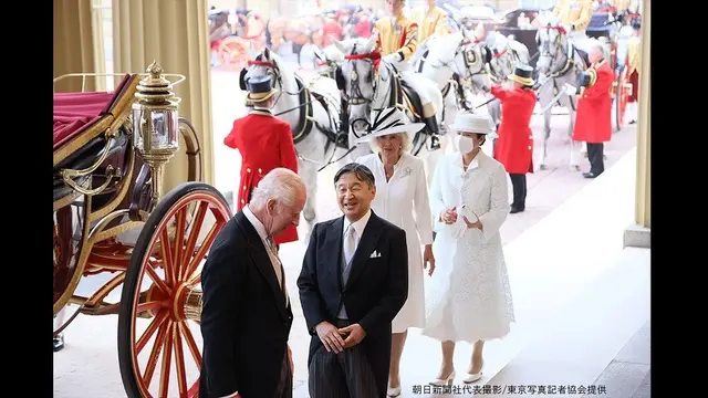 6 Gaya Kembar Ratu Camilla dan Permaisuri Masako dari Jepang saat Agenda Kunjungan Kenegaraan di London