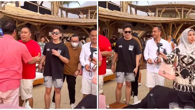 6 Momen Venna Melinda dan Ferry Irawan Bertemu Ivan Fadilla di Bali