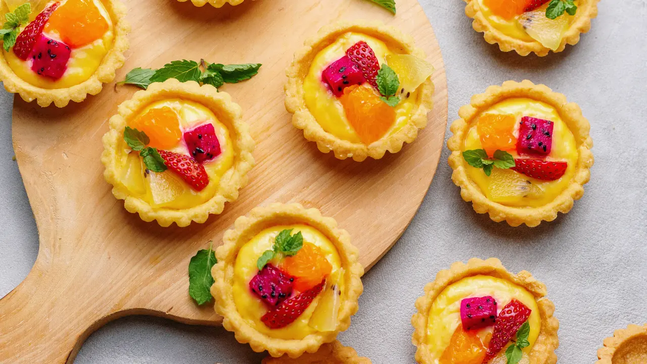 pie buah mini