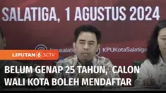 Menjelang pendaftaran pilkada serentak 2024, beragam persiapan dilakukan termasuk sosialisasi peraturan baru. Berdasarkan putusan Mahkamah Agung, bakal calon Wali Kota dan Bupati boleh mendaftar meski belum genap berusia 25 tahun.