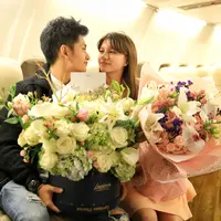 Sekitar satu tahun lebih pasangan Randy Martin dan Cassandra Lee menjalin kasih. Sebelum resmi jadian saat keduanya membintangi sinetron yang sama, keduanya bersahabat sekitar dua tahun. (Adrian Putra/Bintang.com)