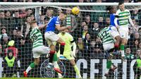 Glasgow Celtic vs Glasgow Rangers (Jeff Holmes/PA via AP)