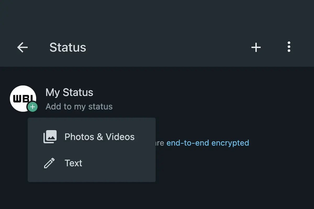 Status WhatsApp
