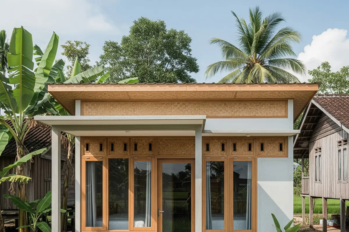 Rumah Murah Minimalis Tapi Elegan di Desa dengan Budget Rp 50 Juta