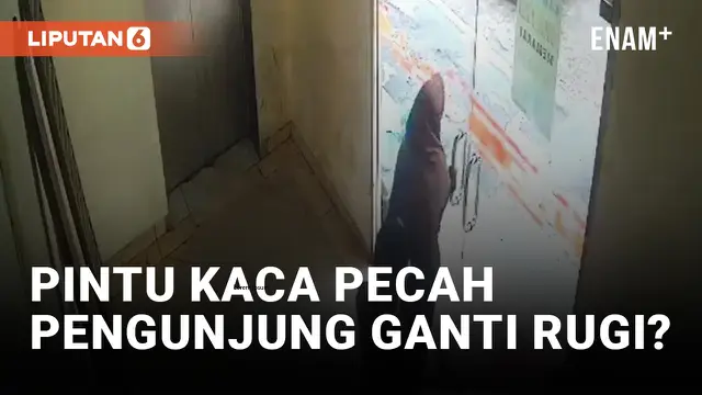 Pintu Kaca Ramayana Serang Pecah saat Ada Pengunjung, Salah Siapa?