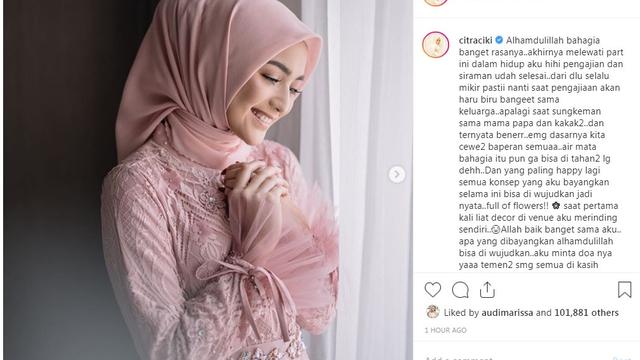 Citra Kirana dan Erica Putri (Foto: Instagram/@citraciki)