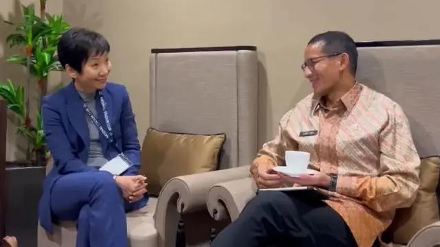 Menparekraf Sandiaga Uno Dekati Singapura untuk Gelar Konser Kelas Dunia Bersama.  foto: dok. Kemenparekraf