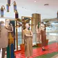 Untuk menarik lebih banyak pengunjung, beberapa mal yang berada di Jakarta menampilkan desain yang memperkental suasana Ramadhan. (Liputan6.com/Herman Zakharia)