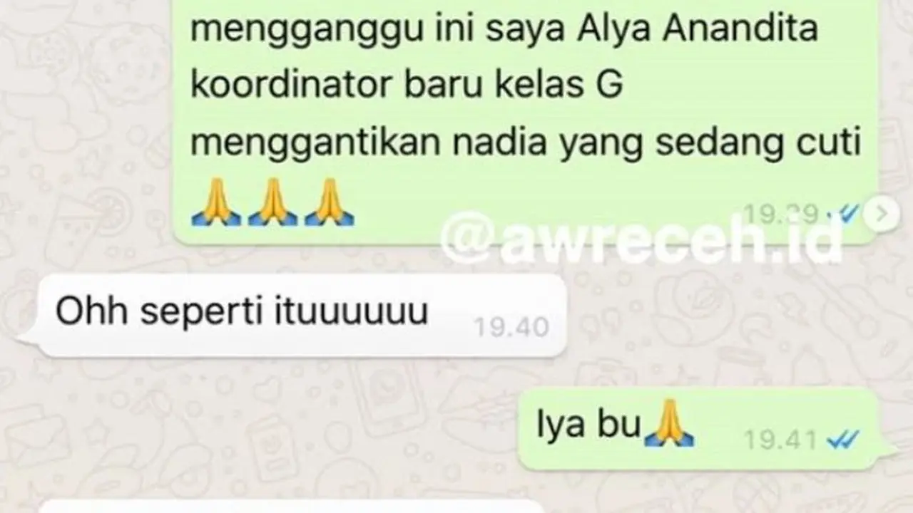 8 Chat Dosen Usil ke Mahasiswa, Ingin Marah tapi Ga Bisa