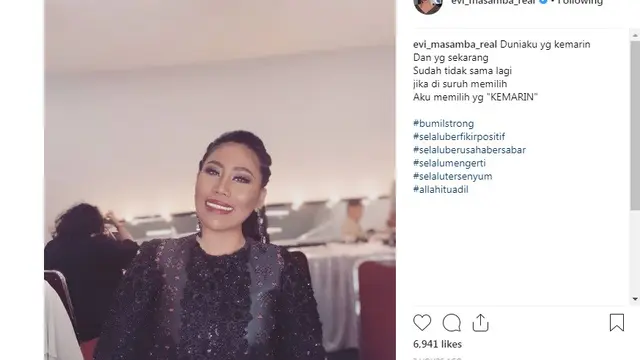 Evi Masamba (Foto: Instagram)