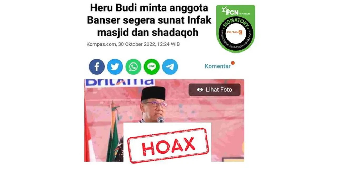 Cek Fakta Heru Budi Banser