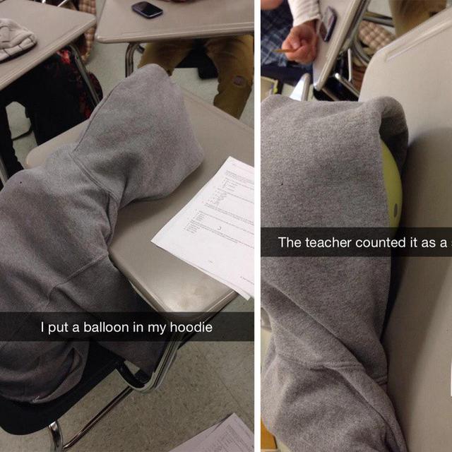 cara nyeleneh murid kelabui guru (foto: imgur)