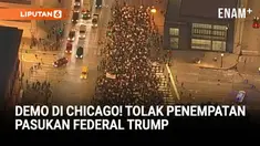 Ratusan warga Chicago turun ke jalan menentang keputusan Presiden Donald Trump yang mengirim pasukan federal ke kota tersebut. Gubernur Illinois JB Pritzker menilai langkah itu ilegal dan berbahaya, sementara ACLU menggugat pemerintah atas tindakan k...