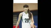 Altynbekova Sabina, from the Kazakhstan National Volleyball Team (9gag.com)