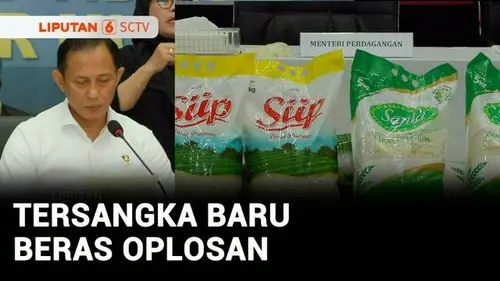  Polisi Sita Puluhan Ton Beras Premium Tak Sesuai Standar, 3 Orang Jadi Tersangka