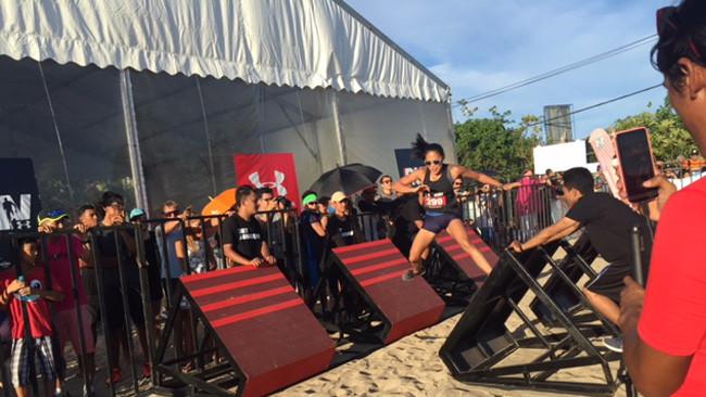 Ilustrasi Under Armour Charged Run Bali 2017. Under Armour Charged Run Bali 2017 digelar di Kuta, Bali, Sabtu (9/12/2017).