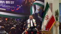 Dubes Iran Mohammad Boroujerdi menyebut penyerangan gedung konsulatnya di Suriah sebagai bentuk pelanggaran terbaru dari Israel (Liputan6.oom/Teddy Tri Setio Berty).