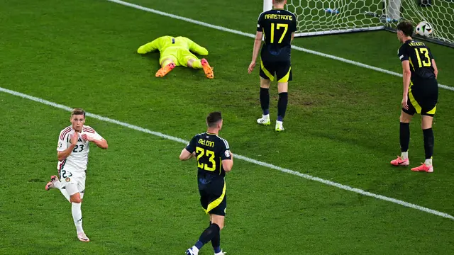 Hungaria vs Skotlandia, Euro 2024