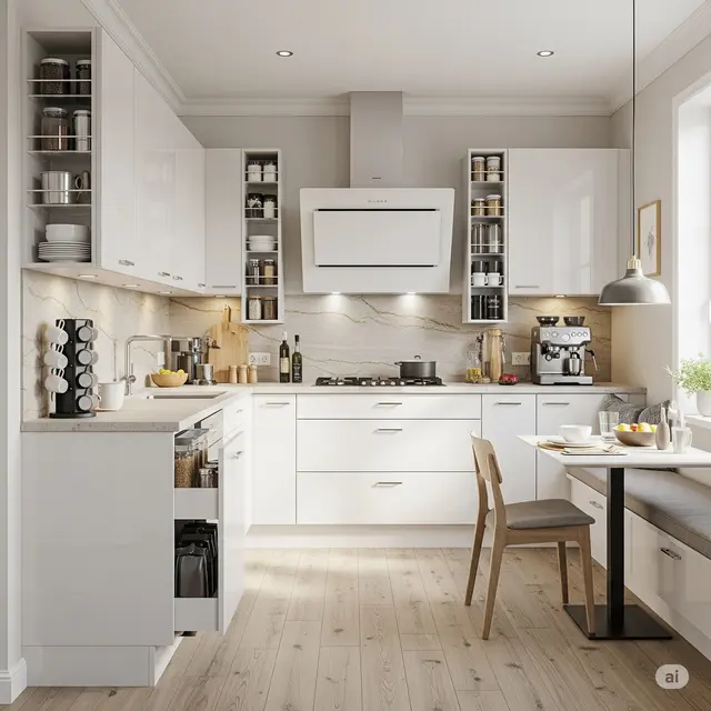 Rahasia Penataan Interior Dapur Minimalis Ala Eropa yang Fungsional