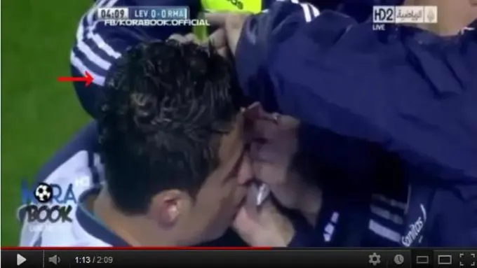 Rambut Ronaldo Diukir Lafadz Allah?