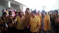 Gubernur DKI Jakarta, Basuki Tjahaja Purnama atau Ahok menghadiri Musda DPD Golkar. (Liputan6.com/Delvira Chaerani Hutabarat)