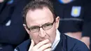 Manajer Aston Villa, Martin O'Neill sesaat sebelum kick-off laga antara Fulham versus Villa di Craven Cottage, London, 9 Mei 2009. AFP PHOTO/Chris Ratcliffe