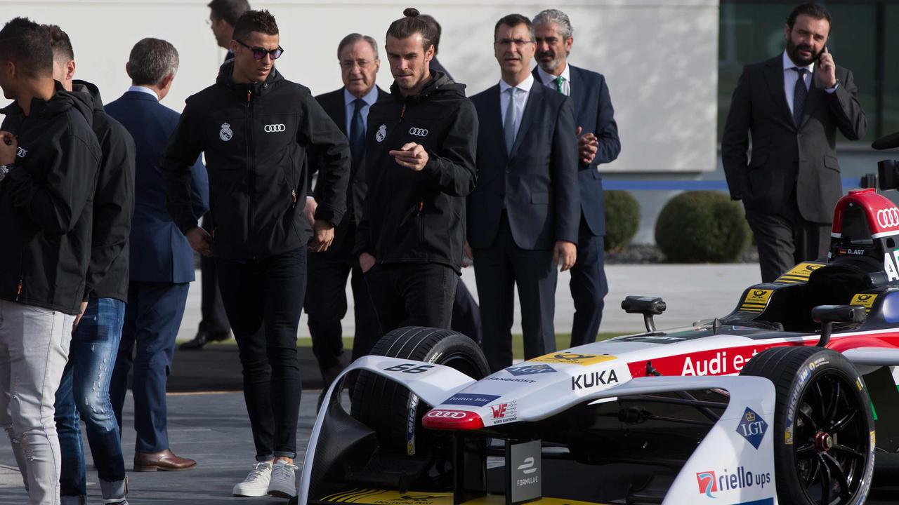 Saat Ronaldo, Ramos dan Toni Kroos Jajal Simulator Formula