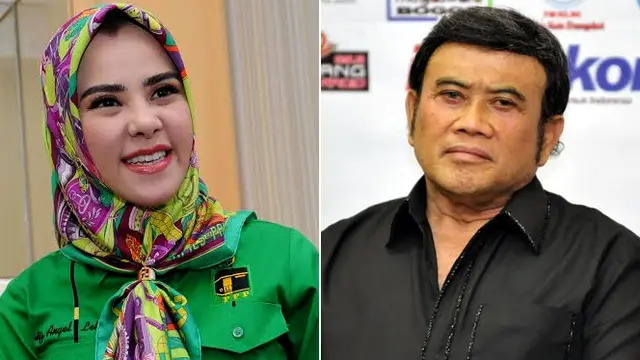 Rhoma Irama dan Angel Lelga