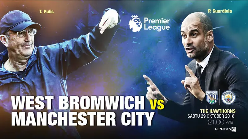 Prediksi West Bromwich vs Manchester City