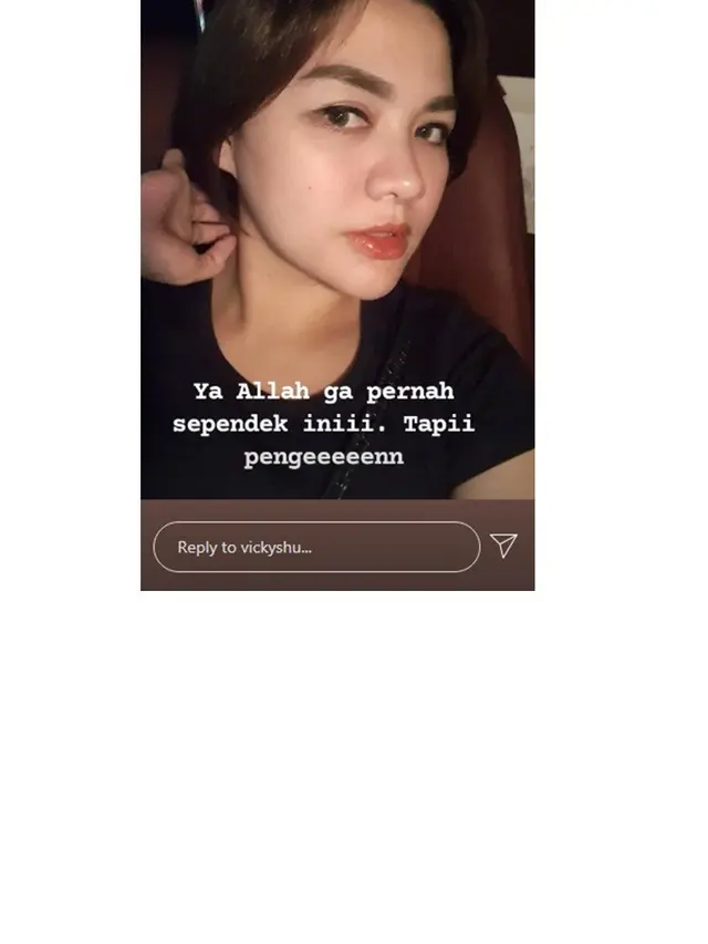 6 Potret Terbaru Vicky Shu dengan Rambut Super Pendek, Diprotes Si Sulung