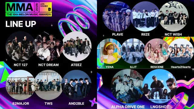 Line Up Artis Melon Music Awards 2026