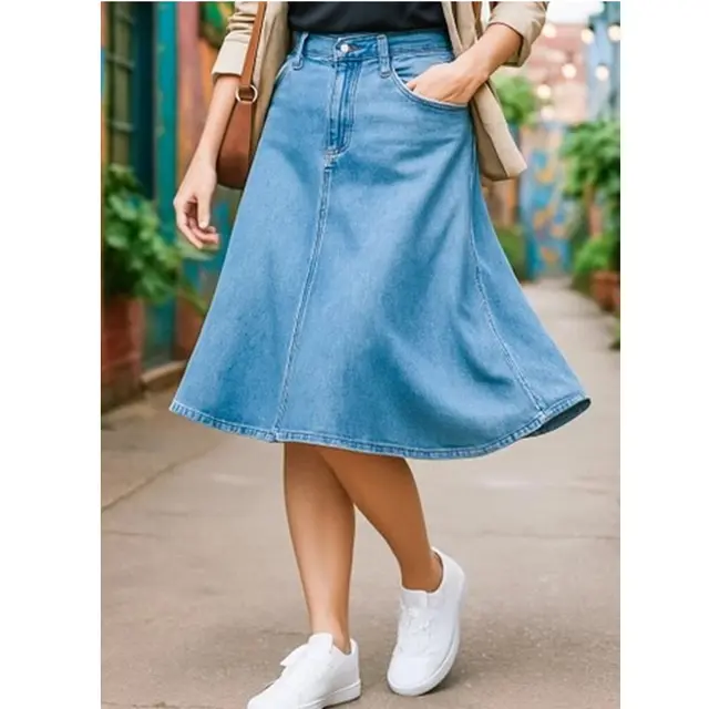 10 Ide Kombinasi Rok dan Alas Kaki yang Nyaman Dipakai, Padu Padan Stylish