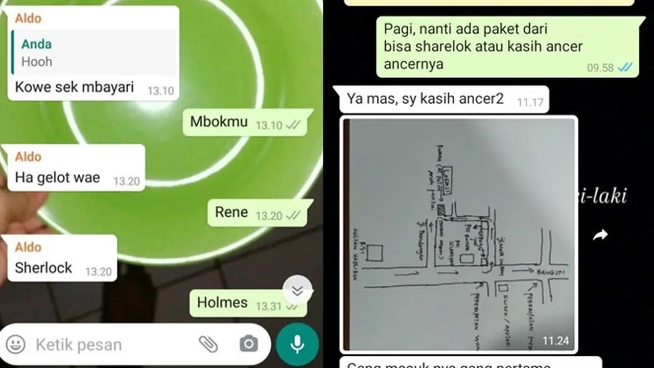 6 Chat Orang Minta 'Share Loc' Ini Bikin Geleng Kepala