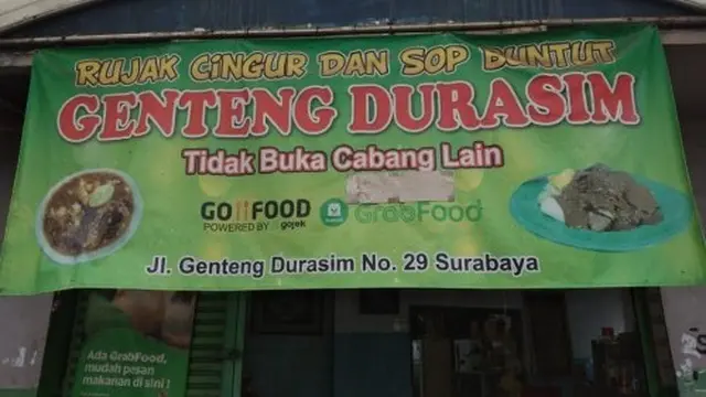 Legenda Cobek Tua Rujak Cingur Durasim Surabaya