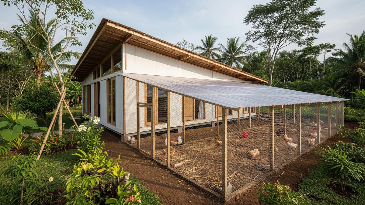 8 Jenis Rangka Kandang Ayam Tahan Panas, Kokoh dan Awet