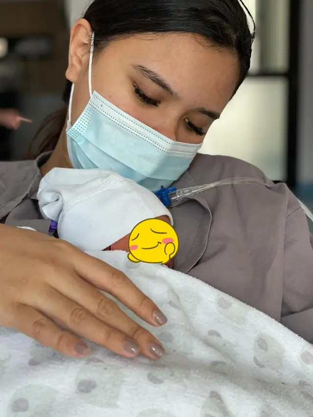 7 Potret Audi Marissa dengan Buah Hati yang Kini Sudah Bisa Pulang Ke Rumah