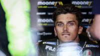 Adik Valentino Rossi, Luca Marini. (Ronny Hartmann / AFP)