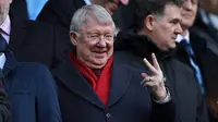 Sir Alex Ferguson terus mengikuti perkembangan MU di semua kompetisi termasuk Liga Europa (AFP)