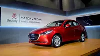 All New Mazda 2 Sedan menjadi pelengkap lini produk Mazda 2 di Indonesia. (Otosia.com/Arendra Pranayaditya)